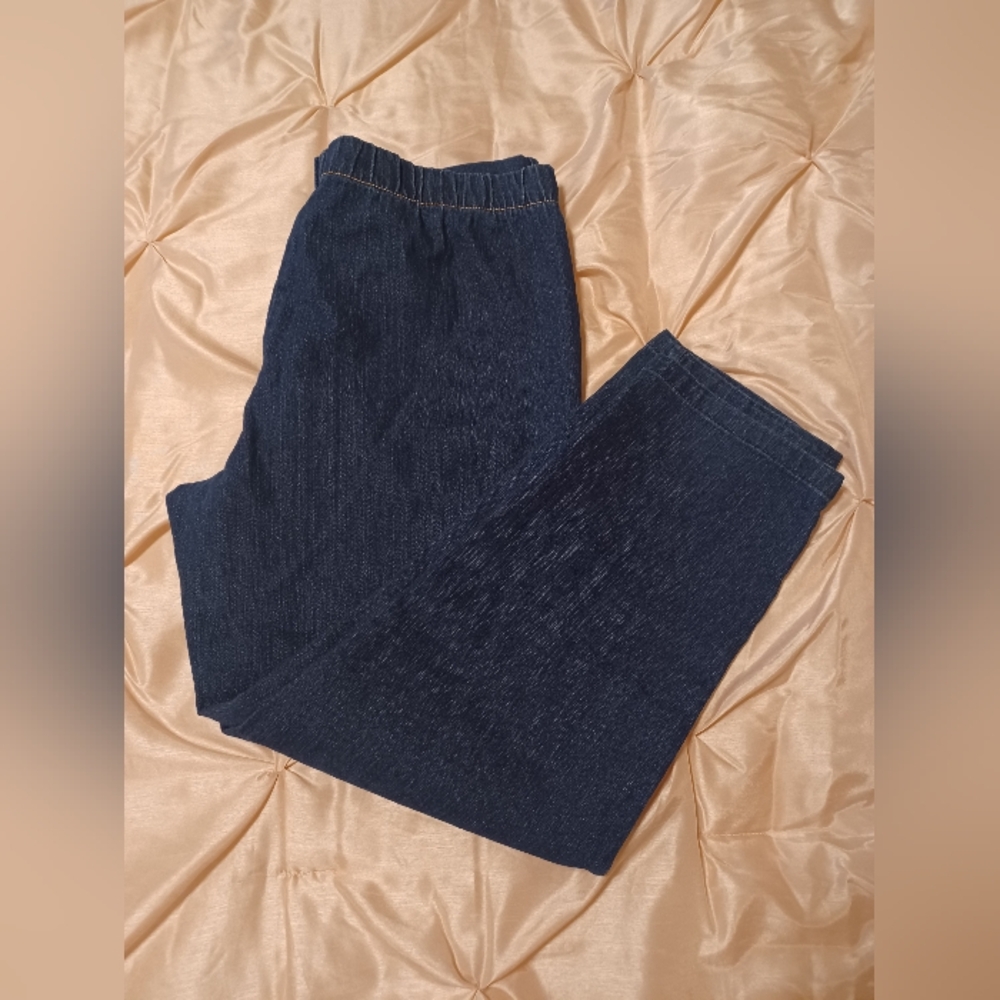 Dark Blue Denim Jeans (Pull On)Size XL - Picture 10 of 11